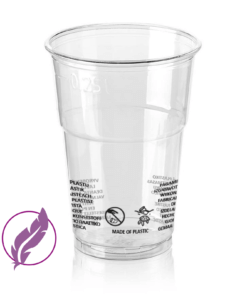 FEATHERWEIGHT Eco Cup (PET) 250ml, diameter 78mm [2AEL 300]